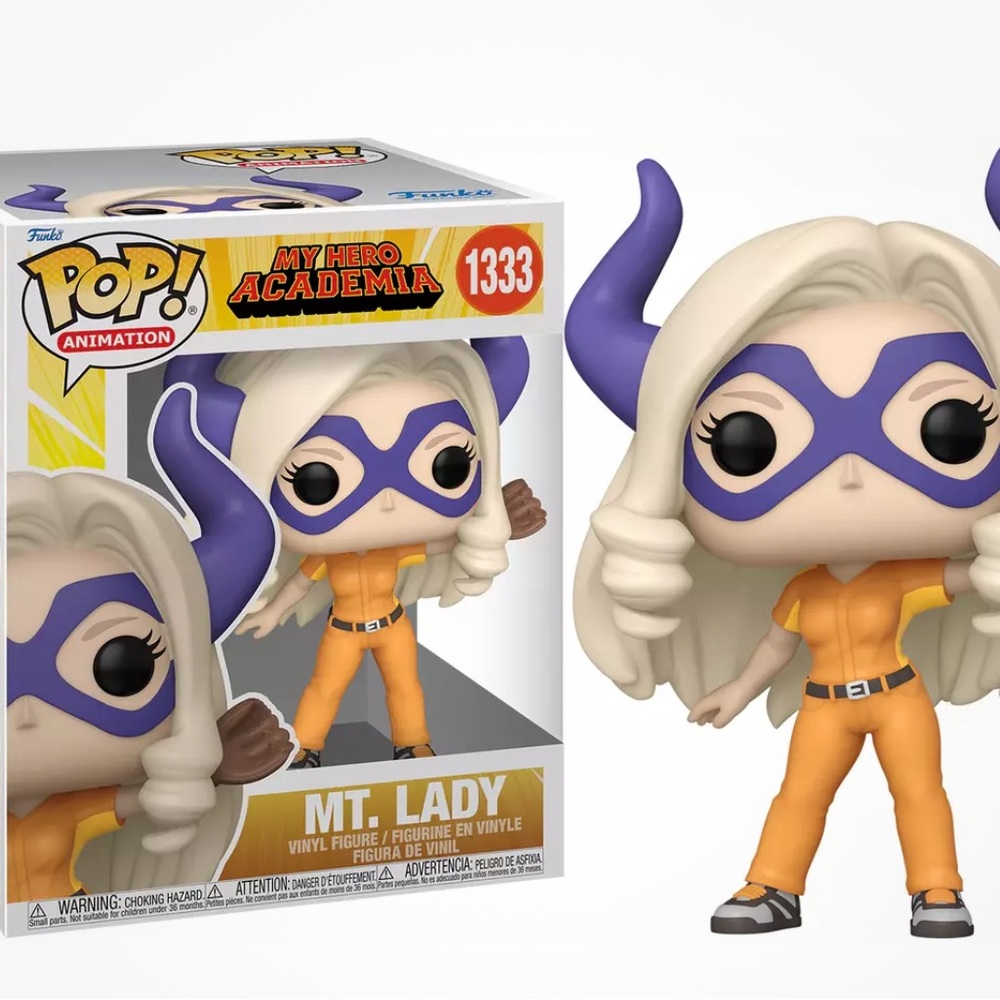 Funko My Hero Academia Mt. Lady Figure with Purple and Orange